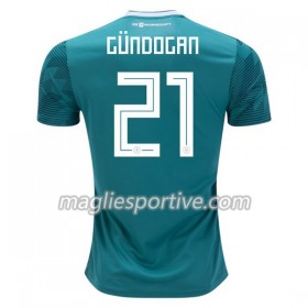 Completo Calcio Germania Gundogan 21 Divisa Trasferta Mondiali 2018